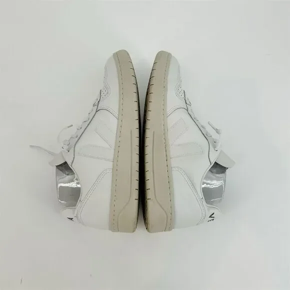 Veja x Free People V-12 White Leather Sneakers Casual Athletic size 8/39 - Picture 4 of 9